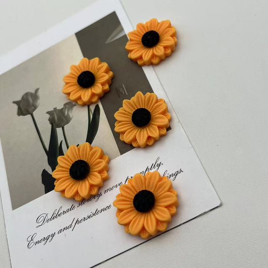 Sunflower Fridge Magnet Decorative Memo Holder