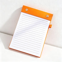 A5 Clipboard Notepad – Refillable Writing Pad with Pen Loop (150 Sheets)