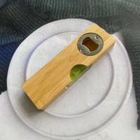 Bamboo Bottle Opener Wooden Handheld Opener