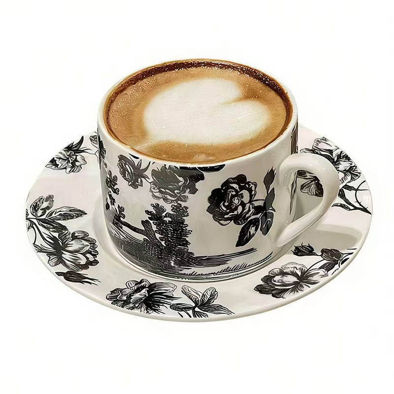 Vintage American Style Tea Cup and Saucer Set