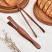 Nanmu Wood Kitchen Tongs Food Serving Tongs