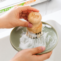Personalized Dish Brush | Custom Logo Kitchen Cleaning Tool