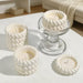 Handcrafted Jute Geometric Scented Candle