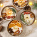 Coconut Bowl Scented Candle with Dried Flowers