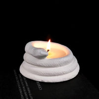 Space Rock Texture Animal Candle