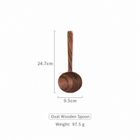 Natural Teak Wood Cooking Spoon and Spatula