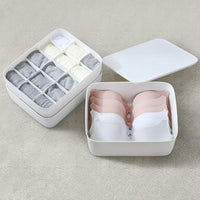 Plastic Underwear Storage Box Drawer Organizer