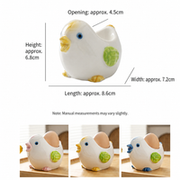 Ceramic Chick Egg Cup – Cute Animal-Shaped Egg Holder for Breakfast, Brunch, Kitchen, Café, Restaurant & Home Table Setting