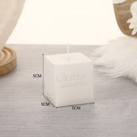 Ivory Square Smokeless Scented Candle