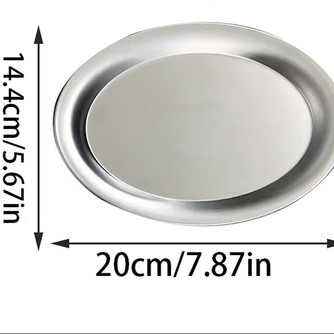 Stainless Steel Oval Serving Tray