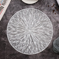 European Hollow Out Placemat – Round Ins Heat Resistant Table Mat