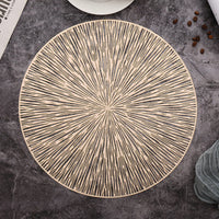 European Hollow Out Placemat – Round Ins Heat Resistant Table Mat