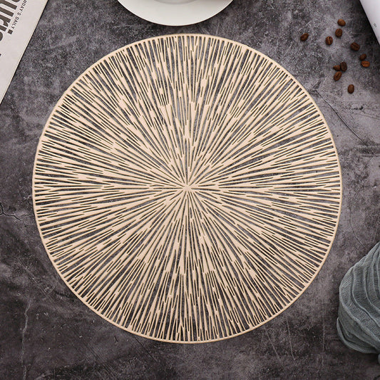 European Hollow Out Placemat – Round Ins Heat Resistant Table Mat
