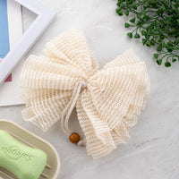 Natural Loofah Bath Sponge – Soft Exfoliating Body Scrubber with Hanging Rope