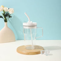 20oz Portable Plastic Tumbler with Handle