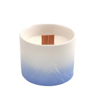 Ceramic Cup Scented Candle with Oriental Design