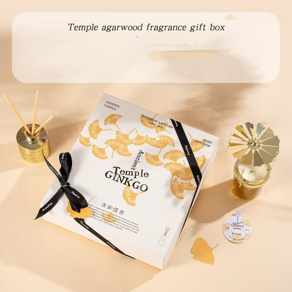 Mid Autumn Festival Scented Candle and Diffuser Gift Set