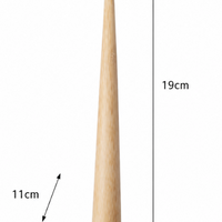 Natural Bamboo Toothbrush – Soft Bristles, Eco-Friendly Wooden Handle, Color-Coded Base