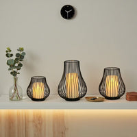 Pumpkin Candleholder Decor, Iron Craft Home Decoration