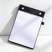 A5 Clipboard Notepad – Refillable Writing Pad with Pen Loop (150 Sheets)