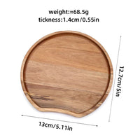 Wood Cloud Shape Serving Tray Decorative Storage Tray