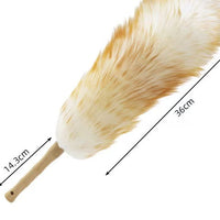 Wool Dust Duster with Bamboo Handle