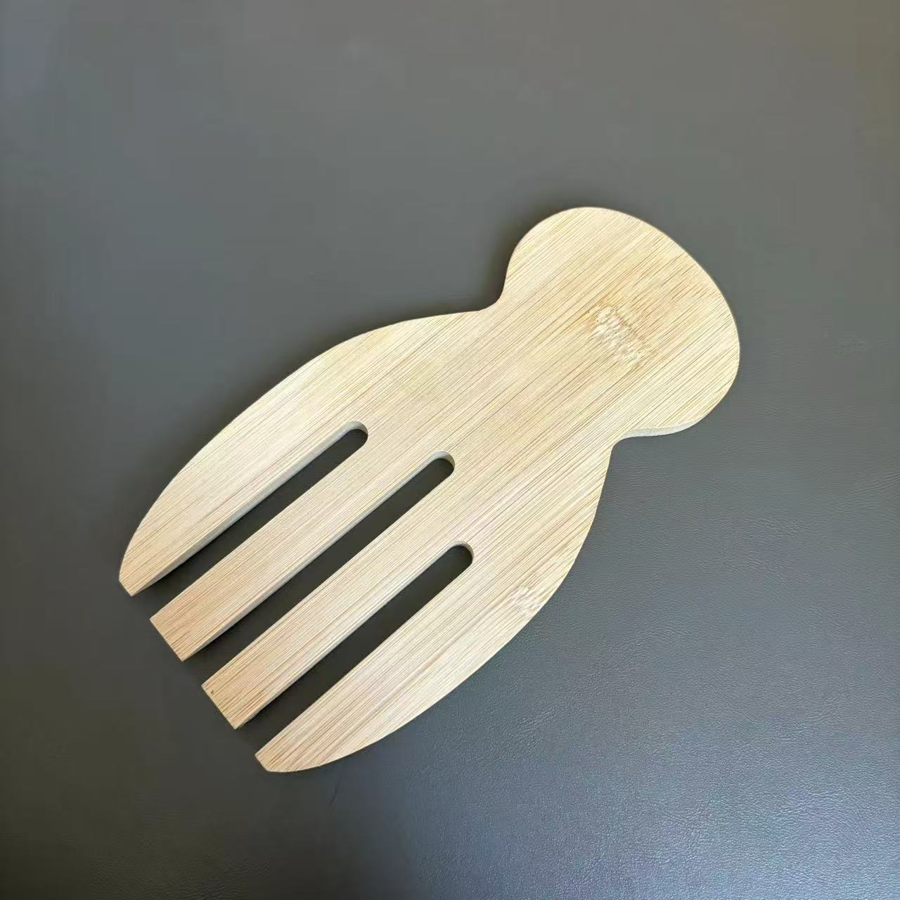 Bamboo Salad Server Stirring Spoon Kitchen Tool