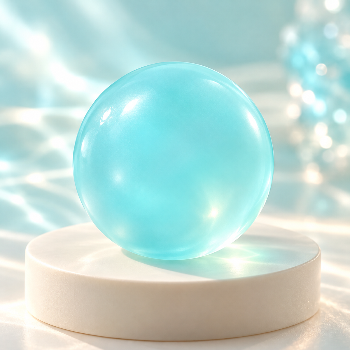 Aqua Dream Squishy Ball for Desk Breaks and Fidgeting