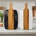 Acacia Wood and Artificial Marble Cutting Board Modern Kitchen Prep Board Serving Platter Wood Stone Combo Chopping Board