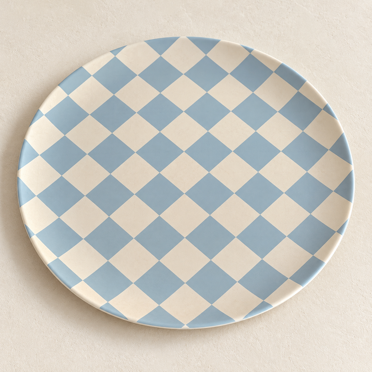 Bamboo Fiber Dinner Plate – 25 cm