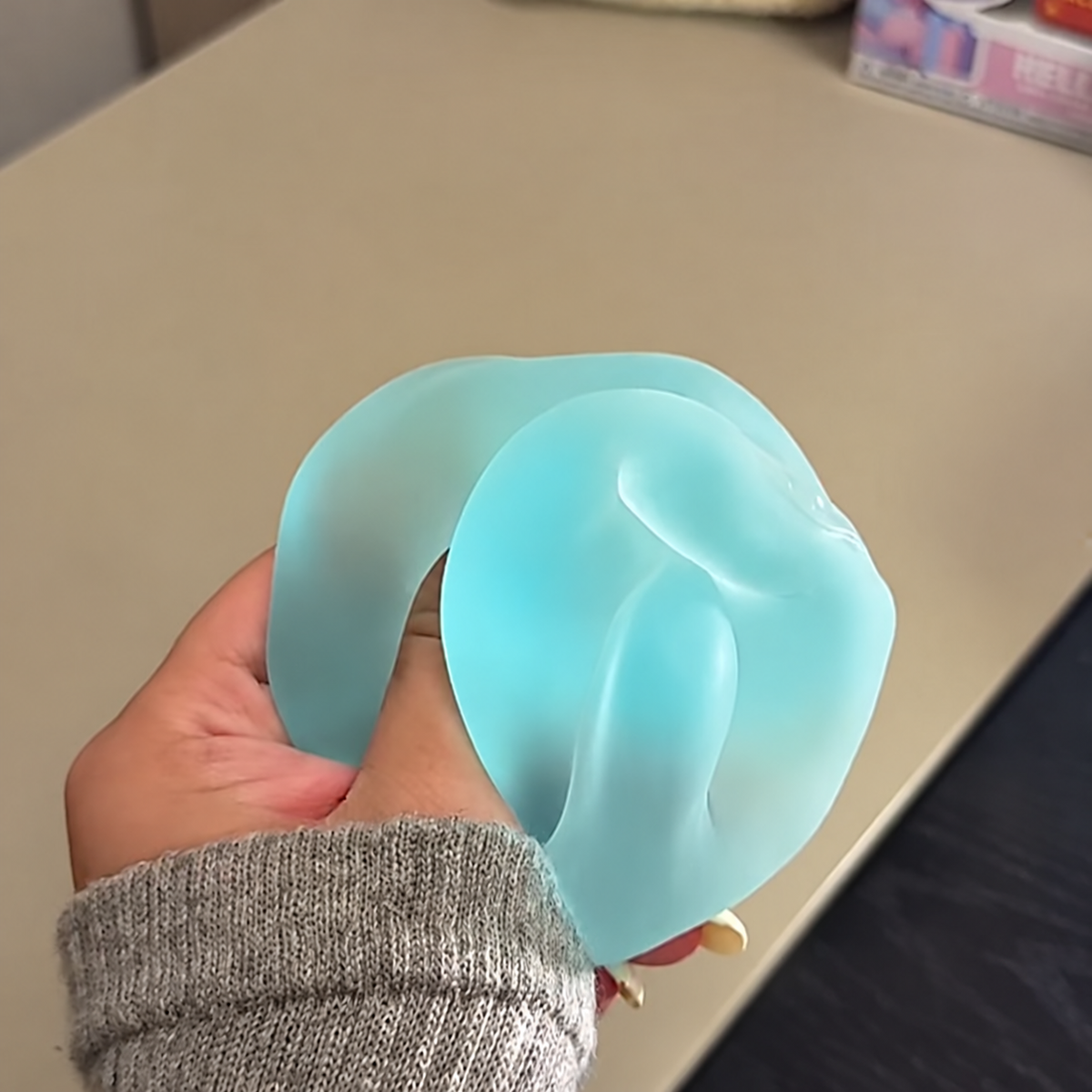 Aqua Dream Squishy Ball for Desk Breaks and Fidgeting