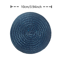 Round Woven PP Placemat Heat Resistant Dining Table Mat
