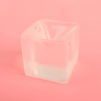 Ice Cube Squishy Toy – Transparent Color Stress Relief Fidget Cube