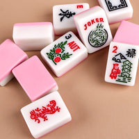 American Mahjong Set – 166 Acrylic Tiles for Classic Mahjong Play