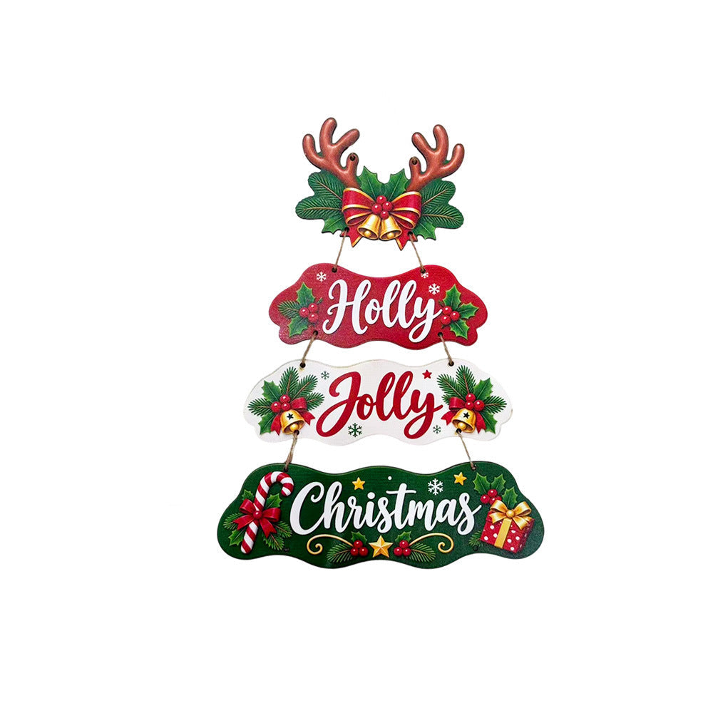 Christmas Wooden Hanging Ornament