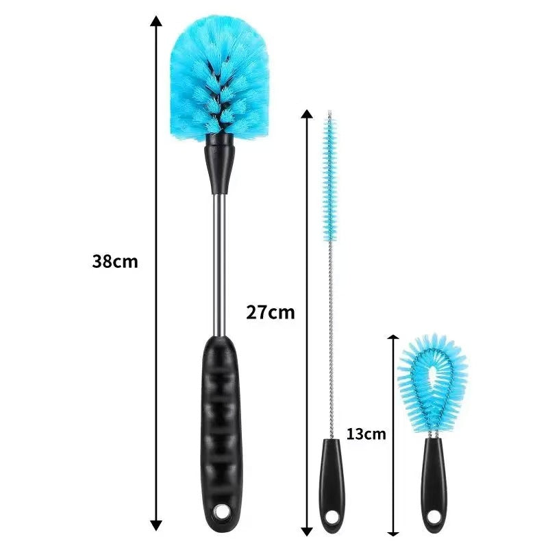 Long Handle Bottle Cleaning Brush Set for Drinkware