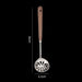 Walnut Handle Ladle and Slotted Spoon Kitchen Utensils