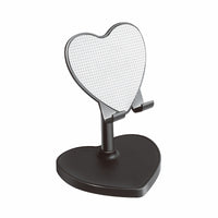Cute Heart Shaped Desktop Phone Holder Mini Adjustable Mobile Stand