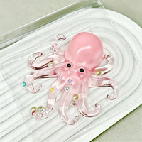 Transparent Octopus Squishy Toy Colorful Jellyfish Style Stress Relief Fidget Toy