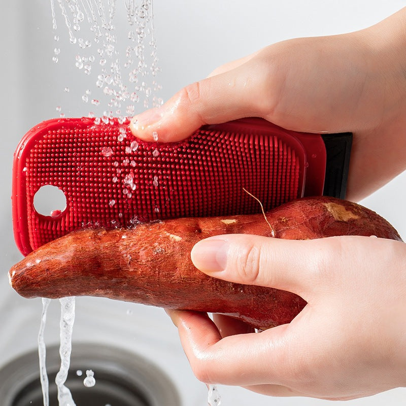 Flexible Fruit and Vegetable Cleaning Brush
