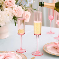 Plastic Champagne Flute Set – Durable Stemmed Party Glasses