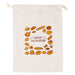 Reusable Cotton Linen Bread Storage Bag Drawstring Bakery Baguette Bag