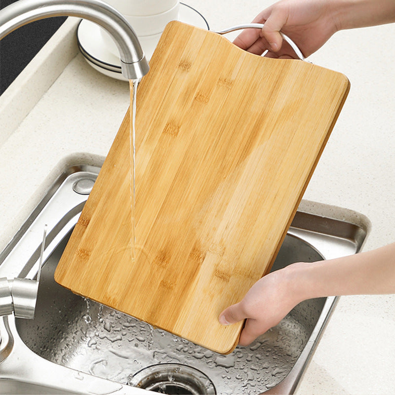 Thick Bamboo Cutting Board Double Sided Wooden Chopping Board