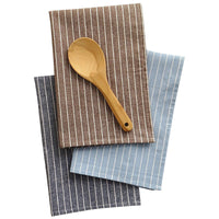 Japanese Cotton Tea Towel, Washable Yarn-Dyed Table Napkin