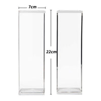 Clear Acrylic Biscuit Storage Tray Transparent Cookie Organizer Display Box