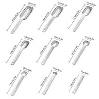 Stainless Steel Measuring Spoon Set with Engraved Scales