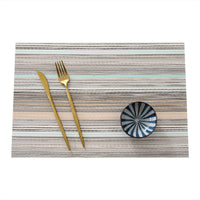 PVC Heat Resistant Placemat, Waterproof Table Mat & Coaster