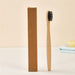 Bamboo Toothbrush with Soft PBT Bristles, Adult Toothbrush with Natural Bamboo Handle