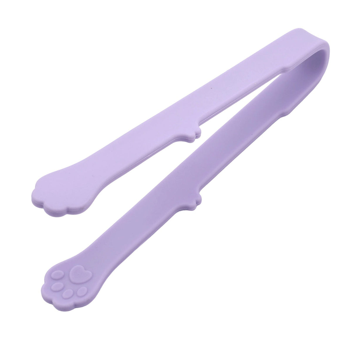 Cat Paw Food Grade Silicone Serving Tongs in Pastel Colors