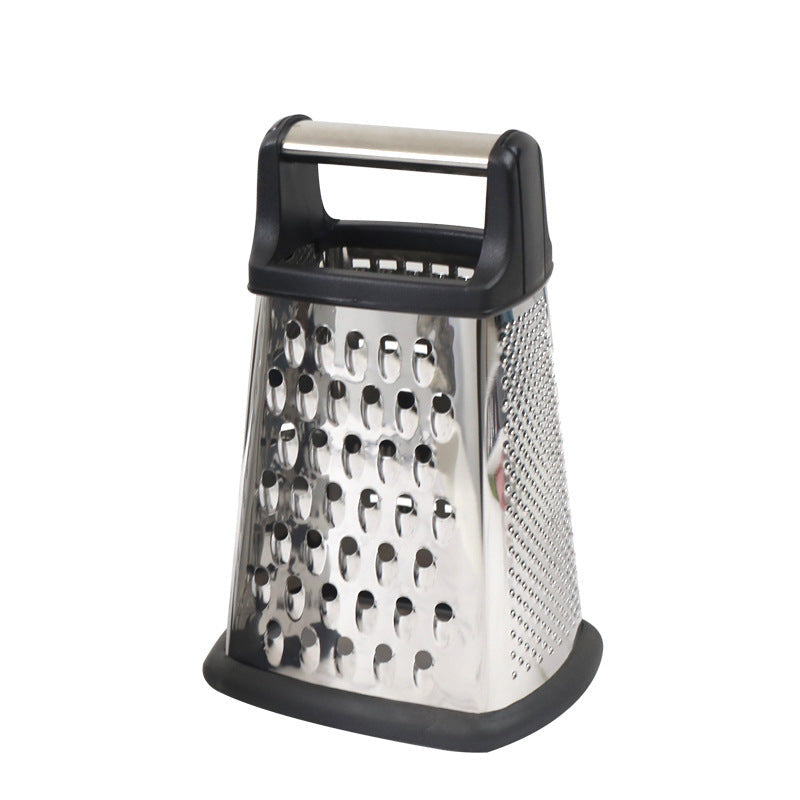 Stainless Steel 4 Sided Box Grater for Cheese Vegetables and Fruits